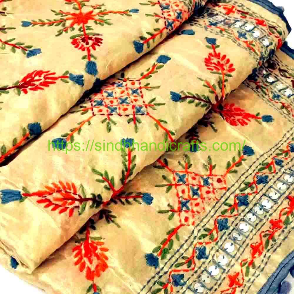 Indian Organza Dupatta Border 20a 1 Superb Organza Embroidered Dupatta