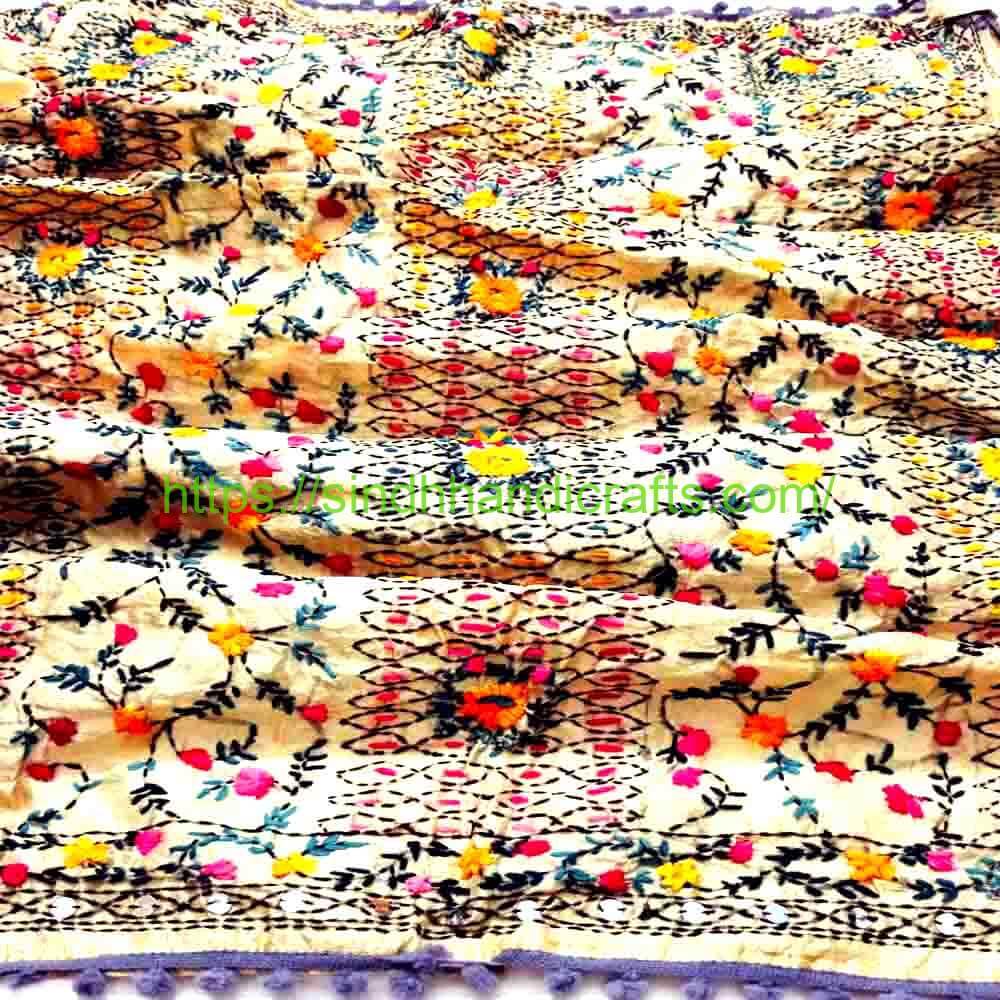 Indian Organza Dupatta Border 9b Lush Embroidered Organza Dupatta