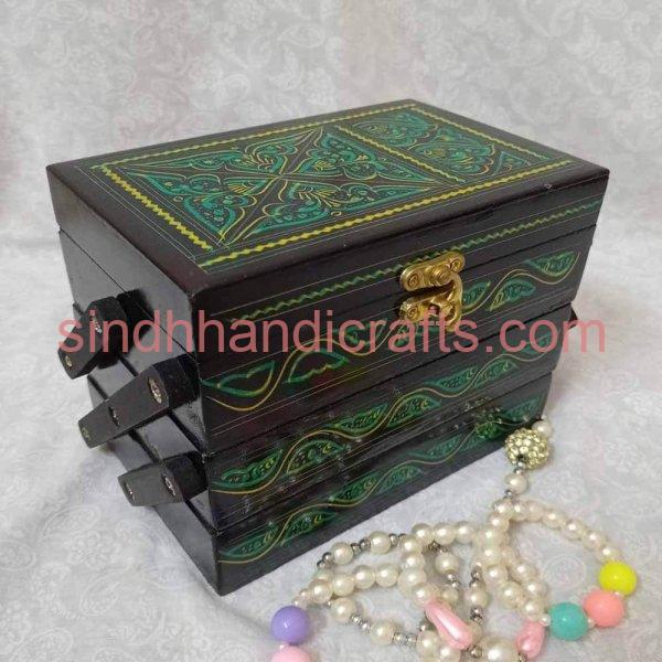 Wooden Jewelry Organizer Box