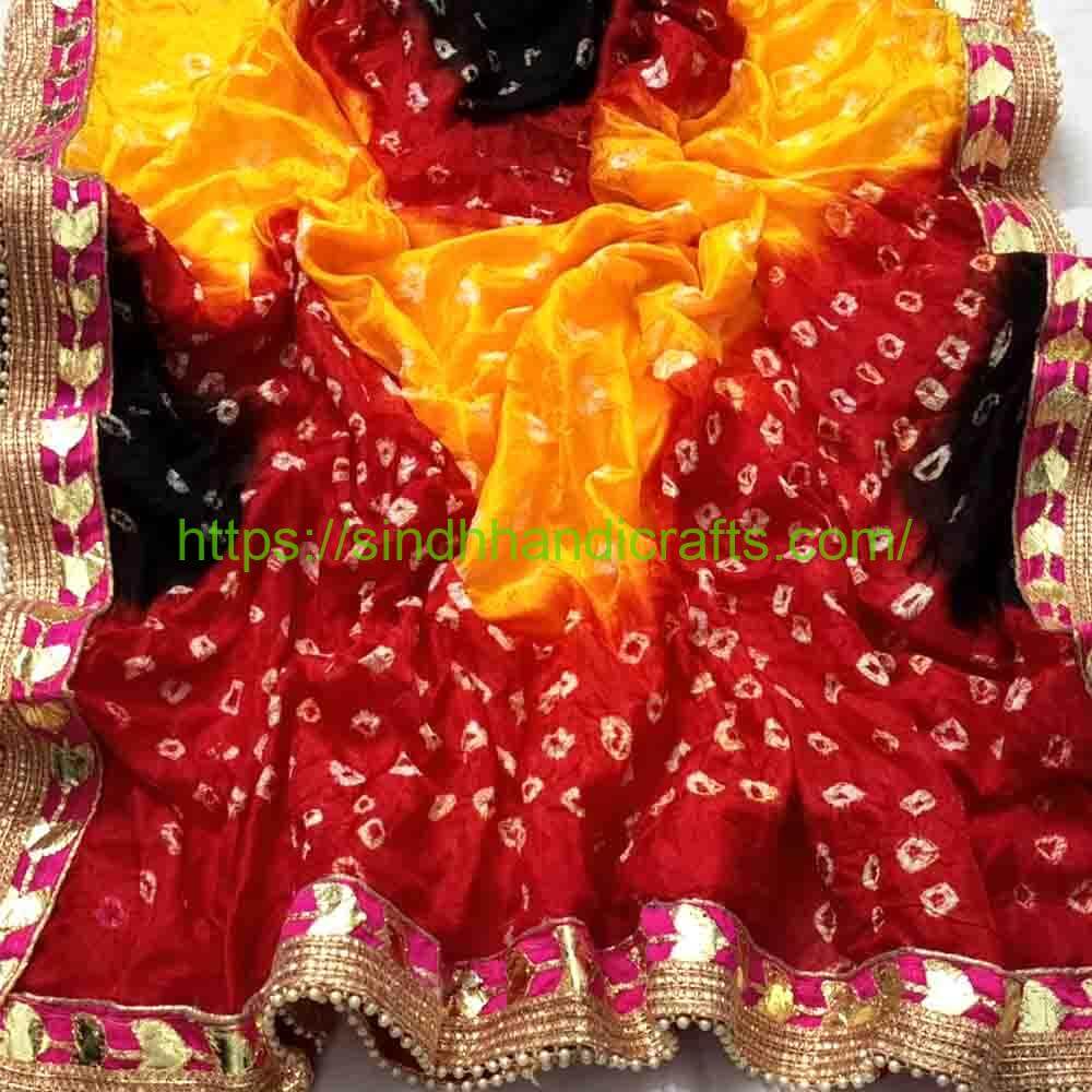 Silk Dupatta 9 Elegant Printed Silk Dupatta