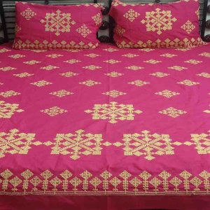 Luxurious Embroidered Bed sheets Online Pakistan (with 2 Pillow Covers)