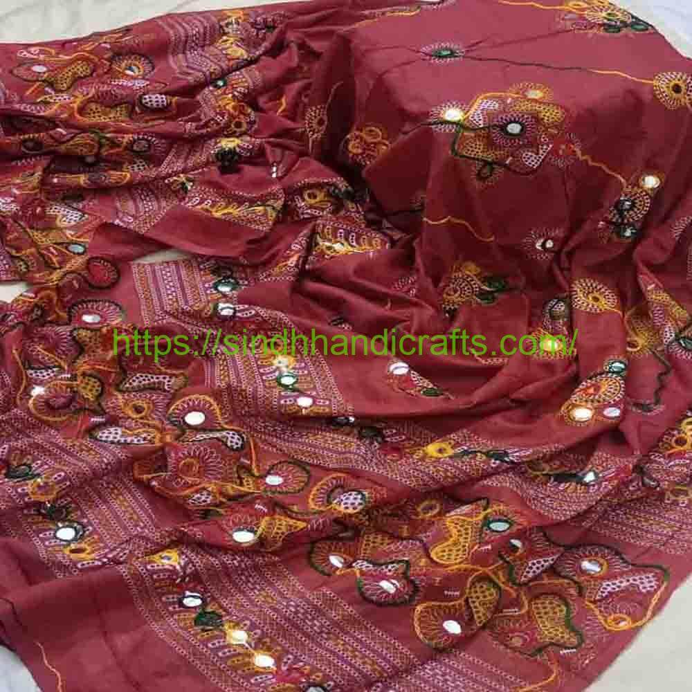 Sindhi Handmade Dupatta 1a Charming Lawn Dupatta Design