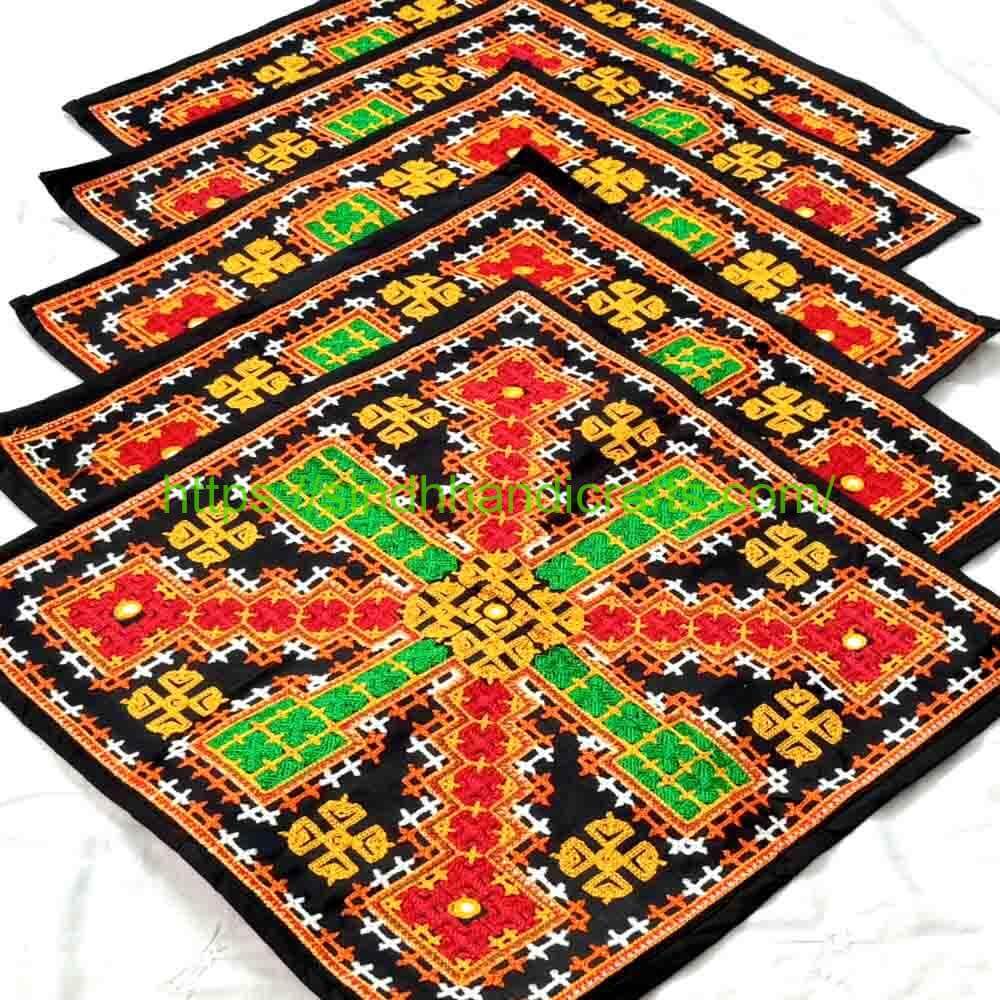 5pc Cushion Cover 10 Colorful Cushion Covers Pakistan with Embroidery