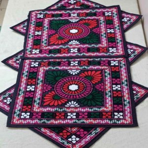 Traditional Aari Work Cushion Covers