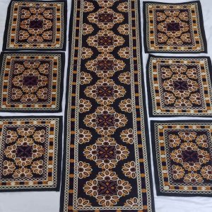Table Runner Online Pakistan with Mats (Traditional Embroidery)