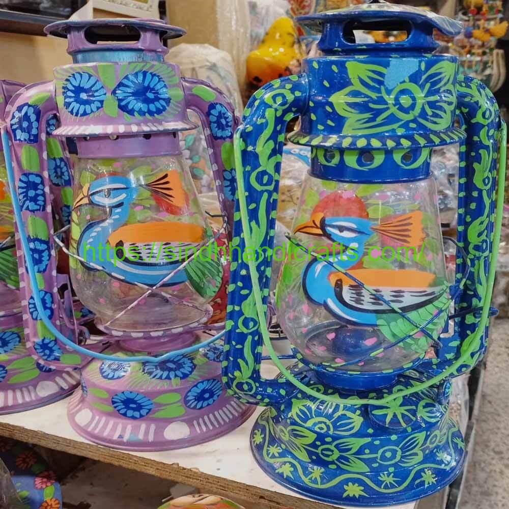 Lantern1 Hand Painted Lantern Lamp (Laltain)