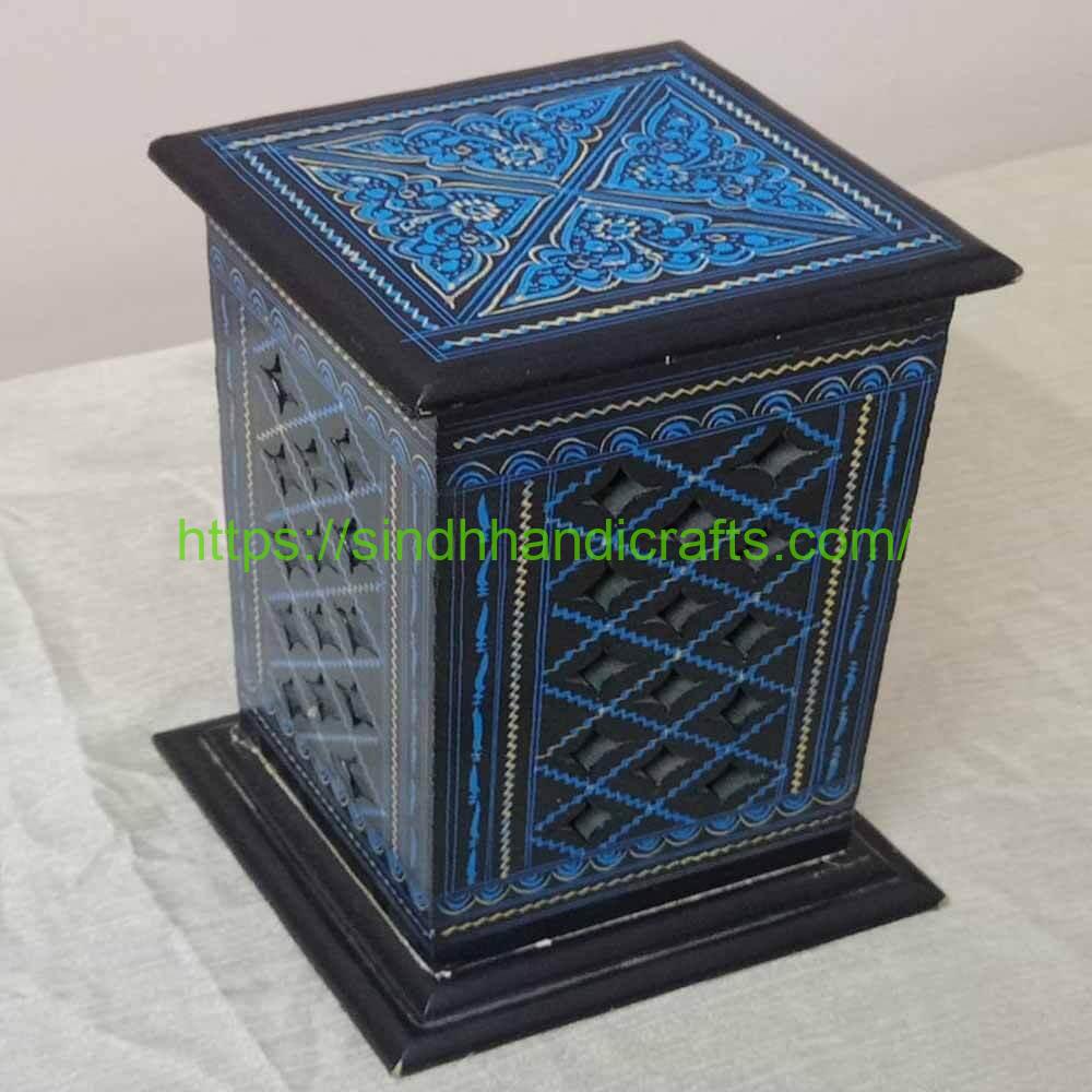 Nakshi Wooden Table Lamp 1c Wooden Lamp Design with Nakshi Work for Home Decor