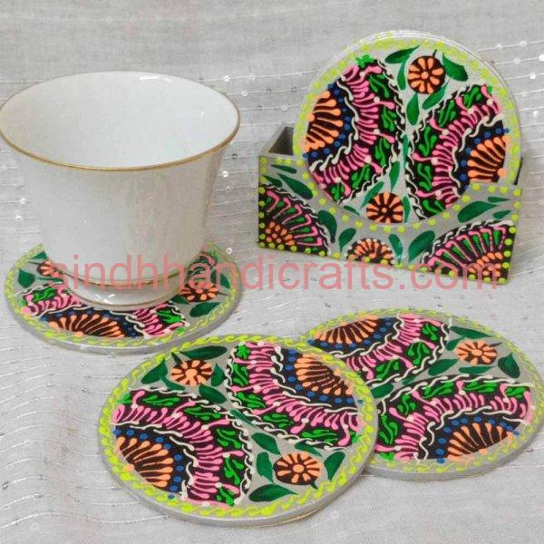 Hand Painted Tea Coaster