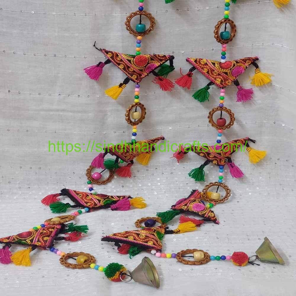 Wall Hanging 2b Colorful Wind Chimes