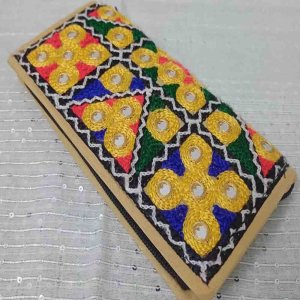 Sindhi Ajrak Ladies Hand Purse