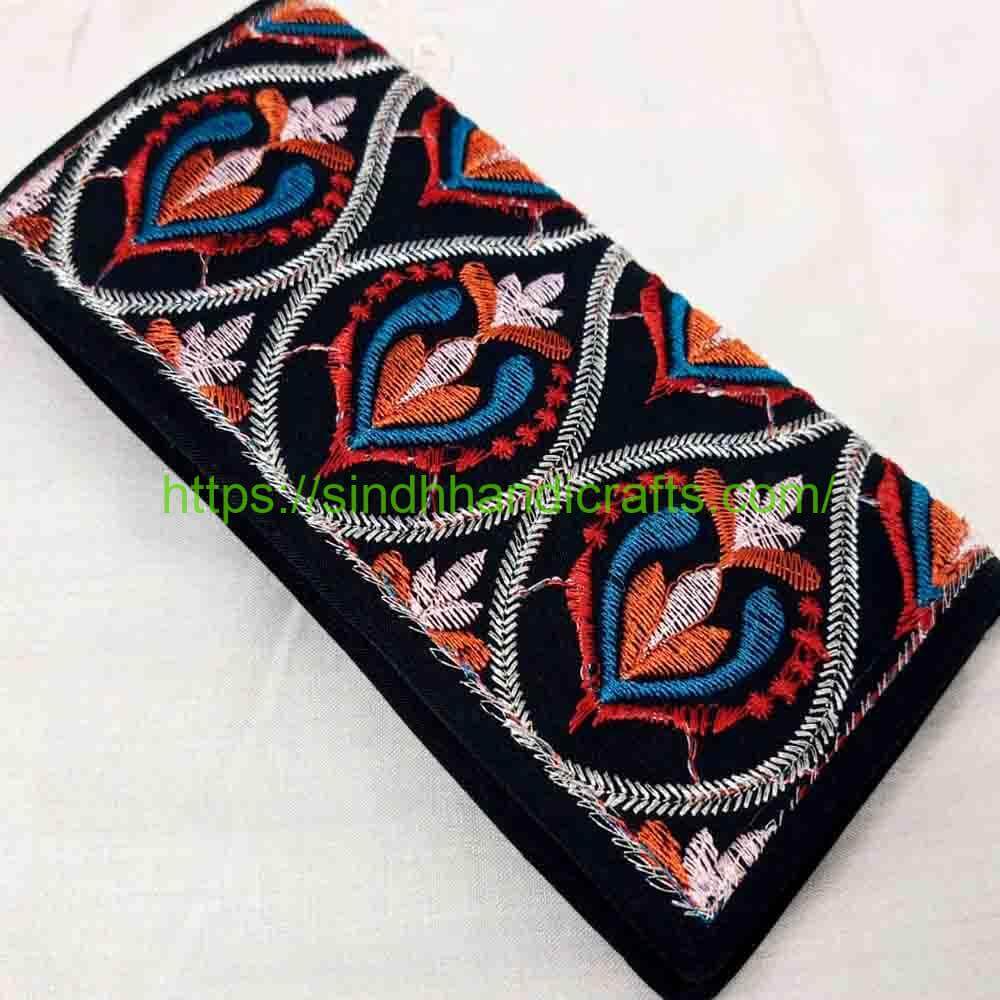 Ladies Purse 55 Ladies Purse with Multi-Color Traditional Design