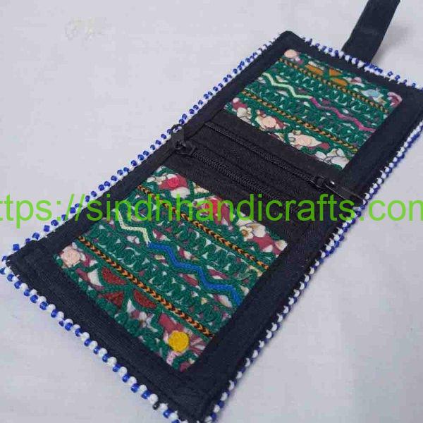 Sindhi Embroidered Wallet for Women