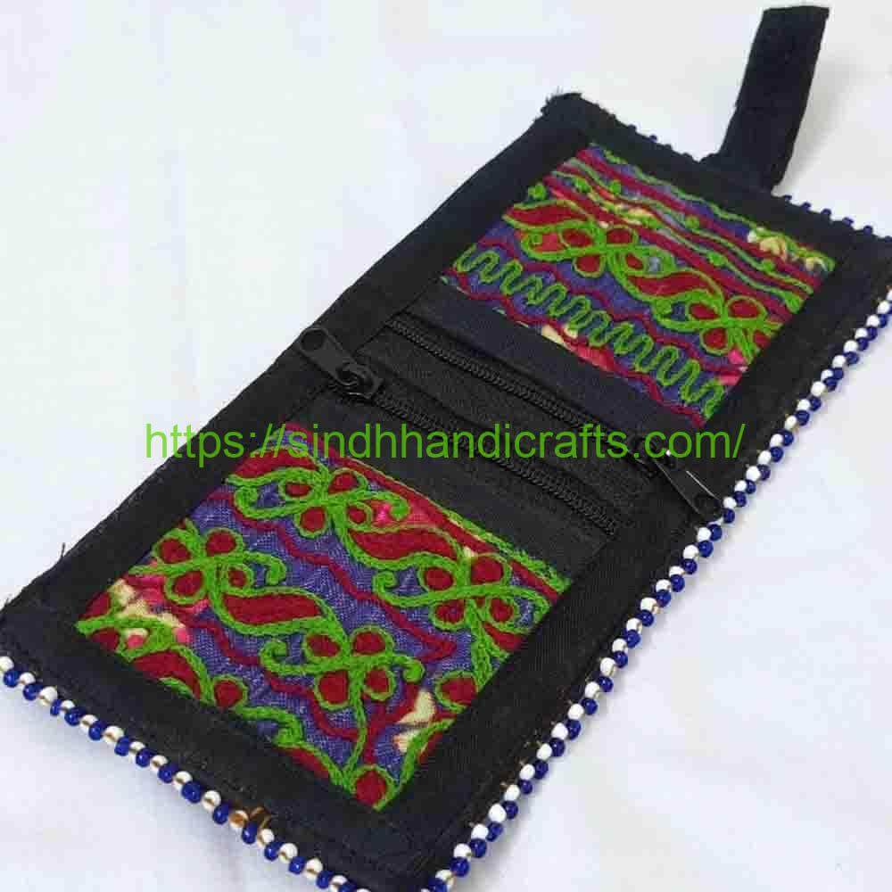 Wallet 46b Embroidered Wallets for women