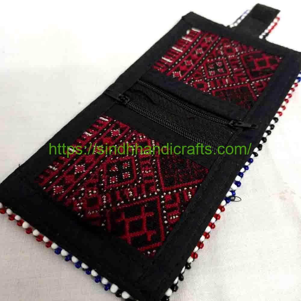 Wallet 59b Hand Embroidered Balochi Wallet for Ladies