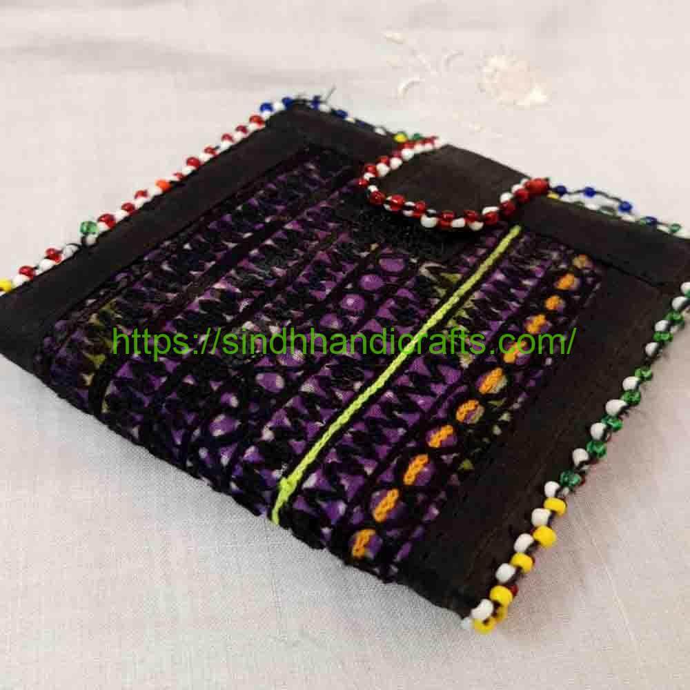 Wallet 63a Sindhi Embroidered Wallet for Women