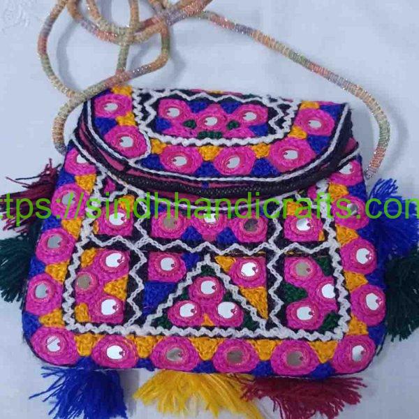 Multi Color Hand Purse for Girls