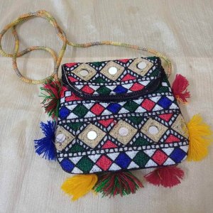 Multi Color Hand Purse for Girls
