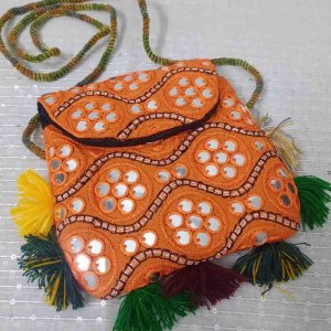 Embroidered Purse for Girls