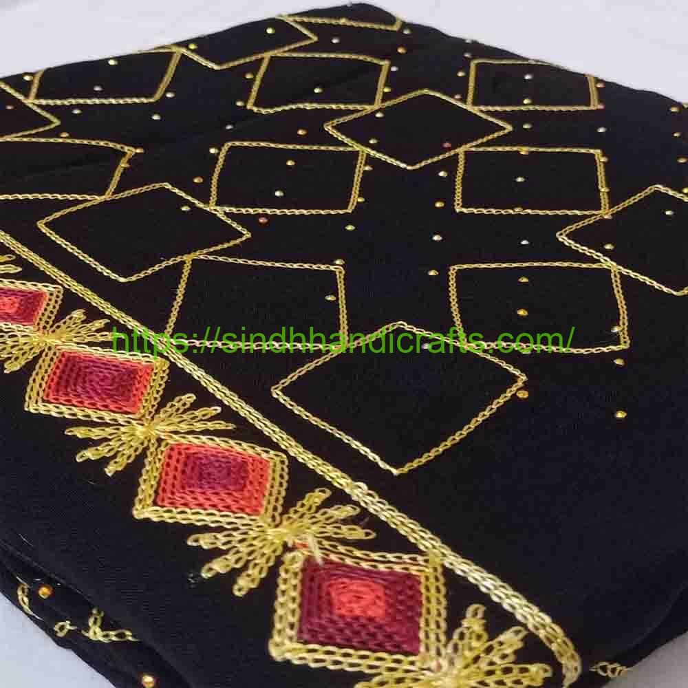 Embroidered Chadar 10a Ladies Sindhi Chadar
