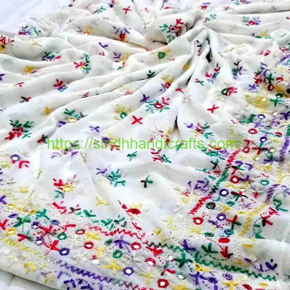 Hand Embroidered Chadar 77a Classy Hand Embroidered Ladies Chadar Design for Women