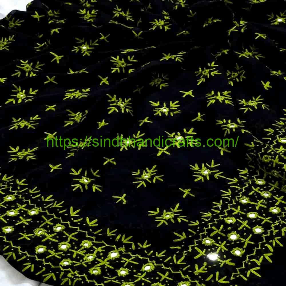 Hand Embroidered Chadar 78a Handmade Sindhi Chadar for Ladies