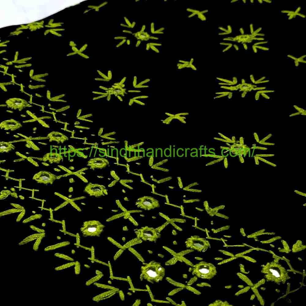 Hand Embroidered Chadar 78b Handmade Sindhi Chadar for Ladies
