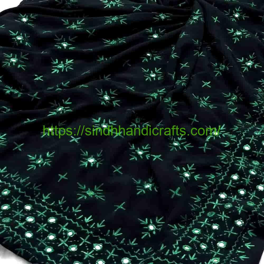 Hand Embroidered Chadar 88a Handmade Sindhi Chadar for Ladies