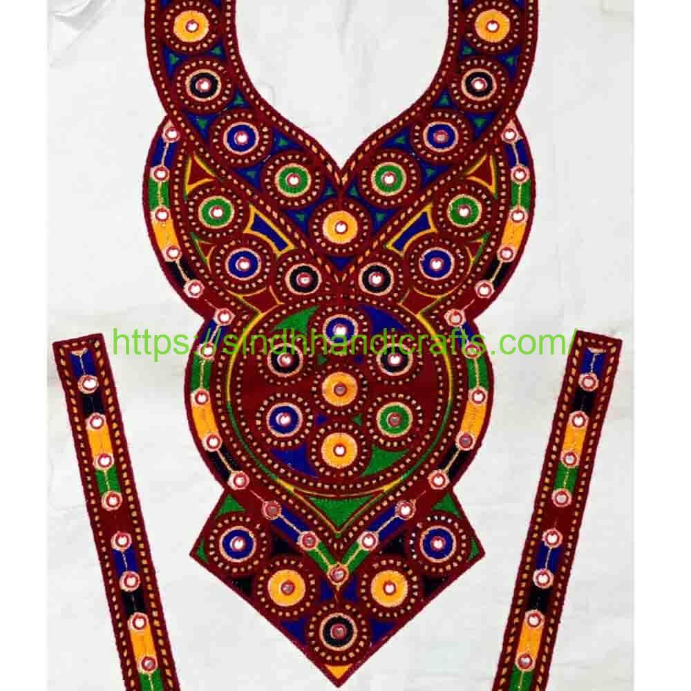 Neck Design Large 27 Neck Gala Design with Matching Cuff set