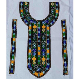 Sindhi Embroidery Neck Designs with Cuff set
