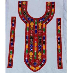 Stylish Neck Design with Cuff set
