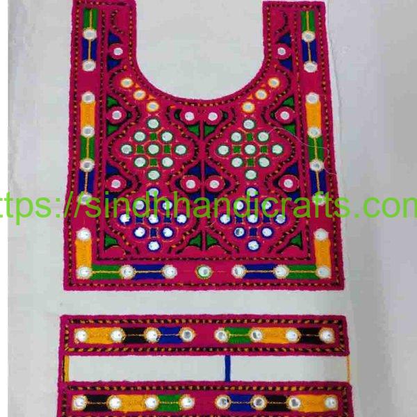 Stylish Ladies Neck Design with Cuff set