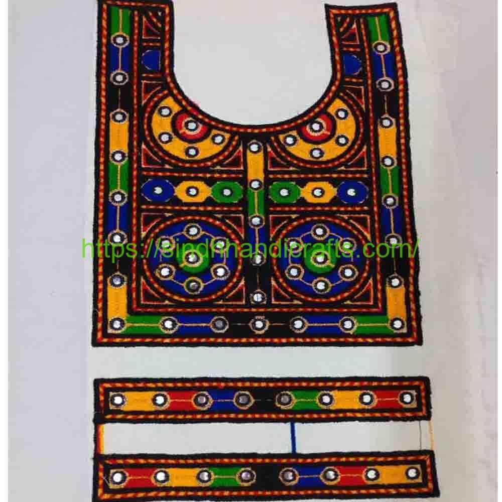 Neck Design Medium 6 Latest Neck Designs with Matching Cuff set