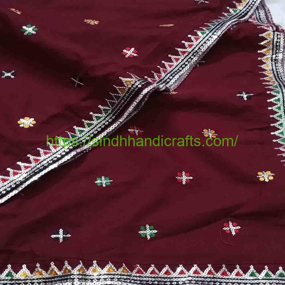 Sequence work Embroidered Chadar 18 Traditional Benazir Chadar Design for Ladies