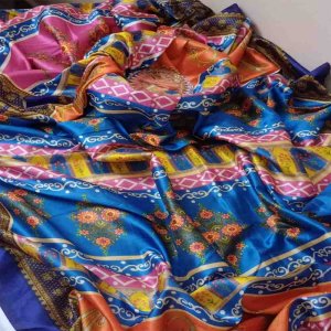 Printed Silk Dupattas Online Pakistan