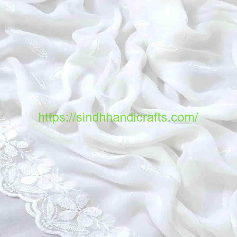 Chiffon Dupatta 17 Elegant Chiffon Dupatta Online (Embroidered)