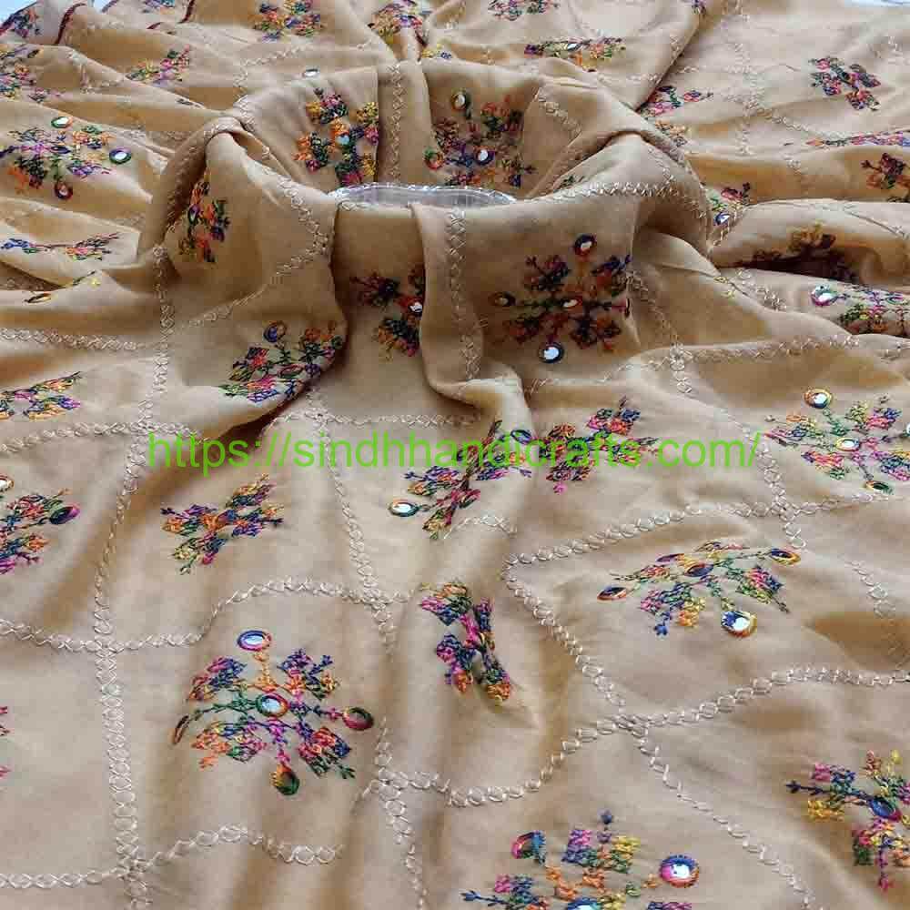 Embroidered Chadar 66a Floral Stylish Chadar for Women