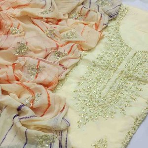 Hand Embroidered Gota Work Dresses