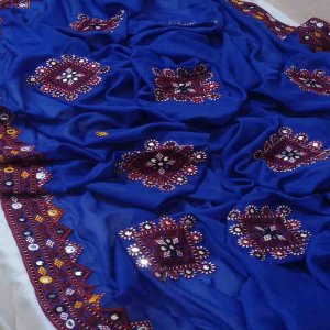 Embroidery Sindhi Chadar Design for Women