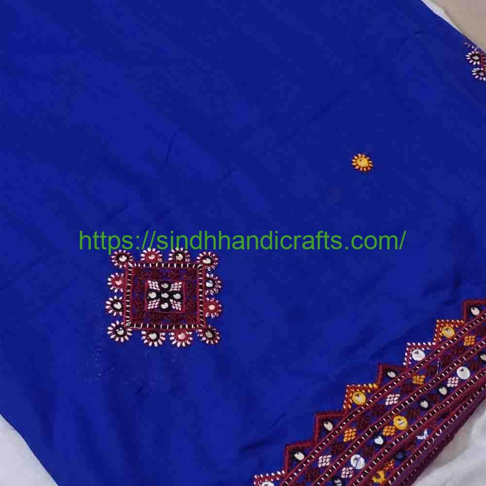Embroidered Chadar 21b 1 Embroidery Sindhi Chadar Design for Women