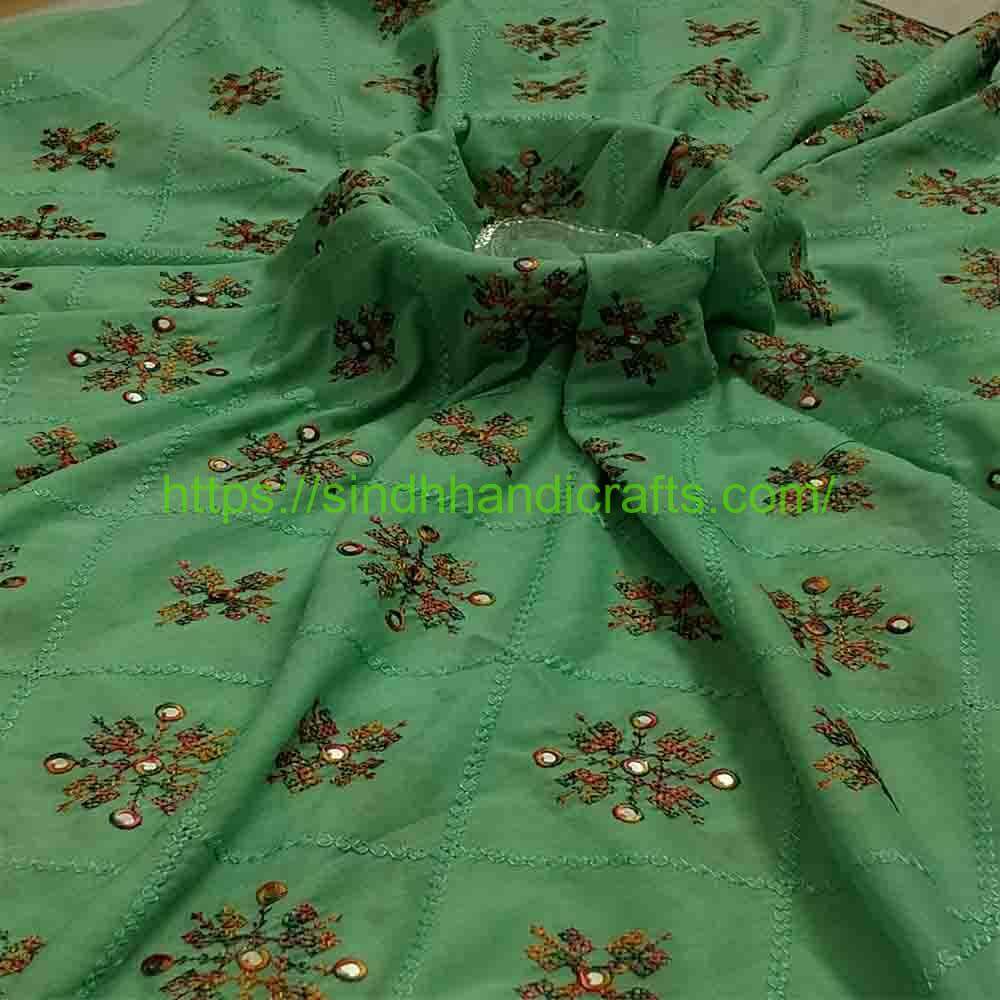 Embroidered Chadar 72 Floral Design Chadar for Ladies