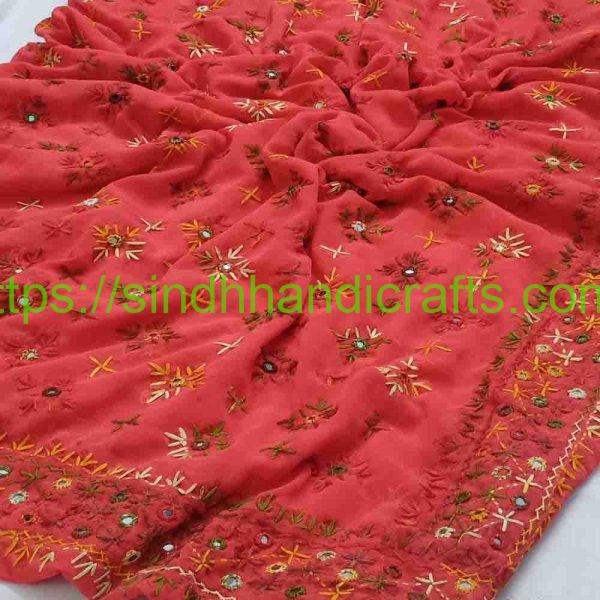 Premium Chadar Design Hand Work Embroidery
