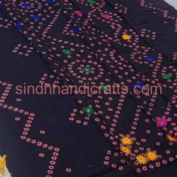 Traditional Dupatta Pakistan with Mirror Work Embroidery