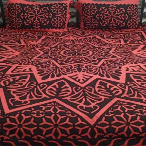 Sindhi Printed Bed Sheets with 2 Pillow Covers