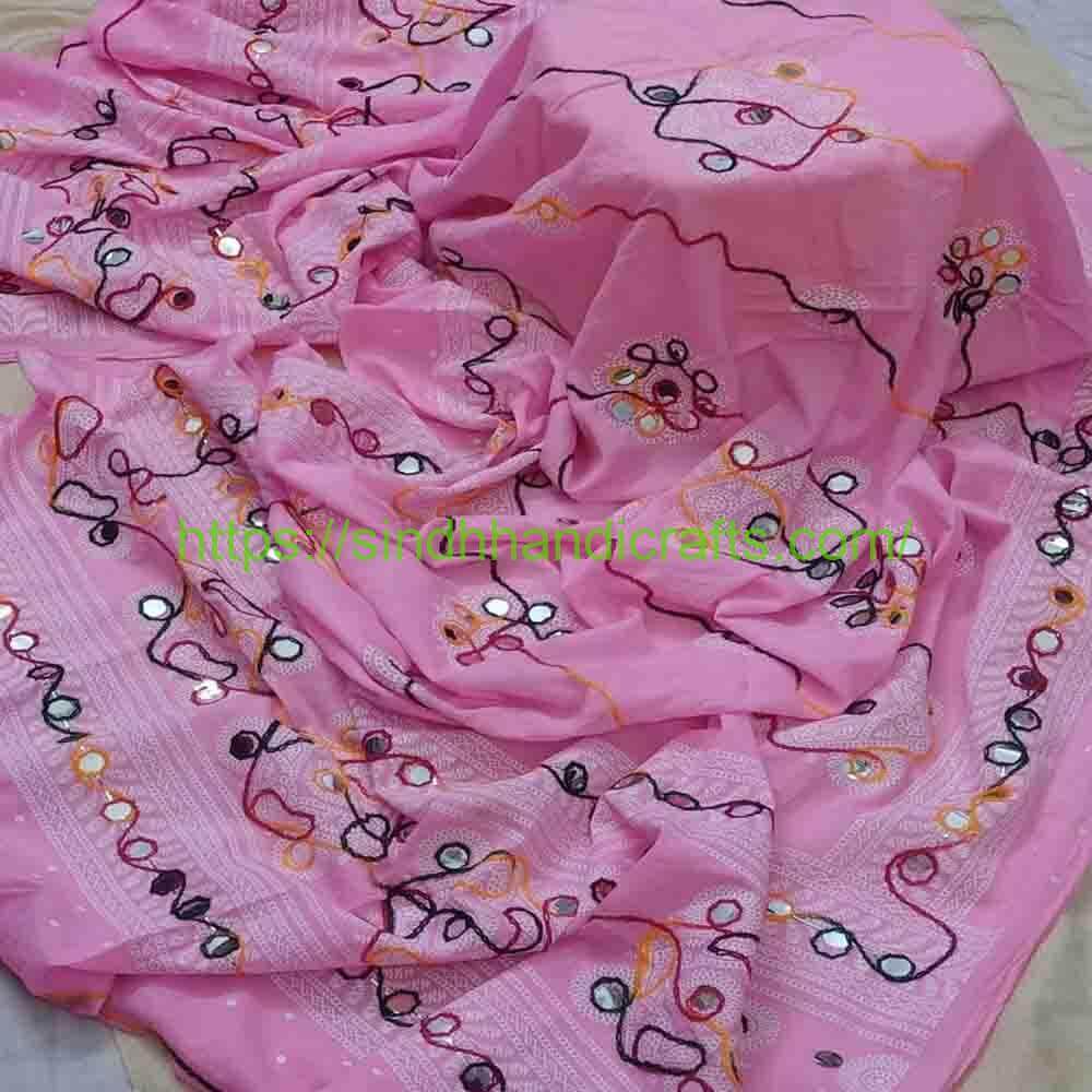 Sindhi Handmade Dupatta 3 Handcrafted Dupatta Pakistan
