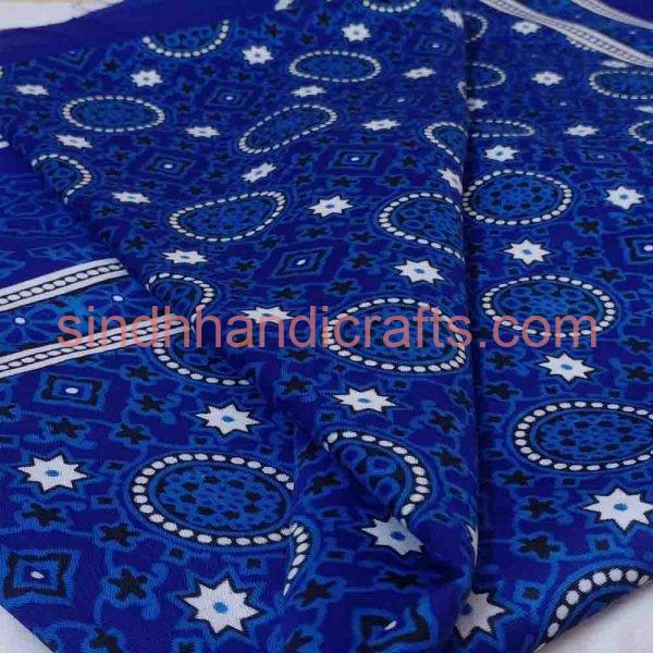 Iconic Blue Ajrak Design