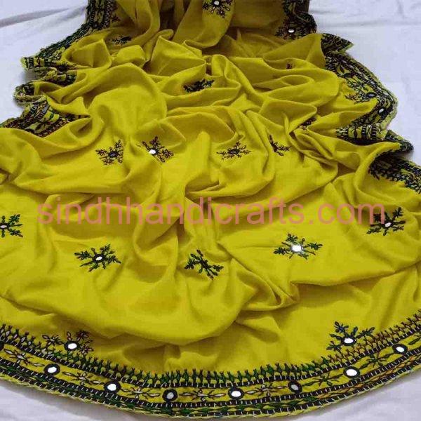 Trendy Sindhi Chadar Design for Girl