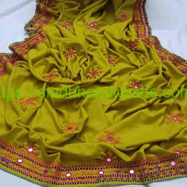 Trendy Sindhi Chadar Design for Girl