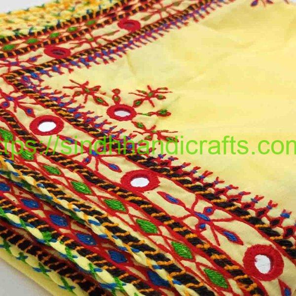 Trendy Sindhi Chadar Design for Girl