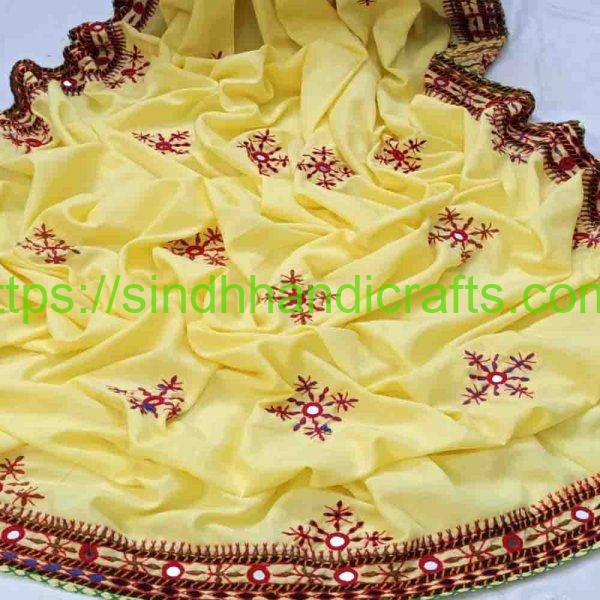 Trendy Sindhi Chadar Design for Girl