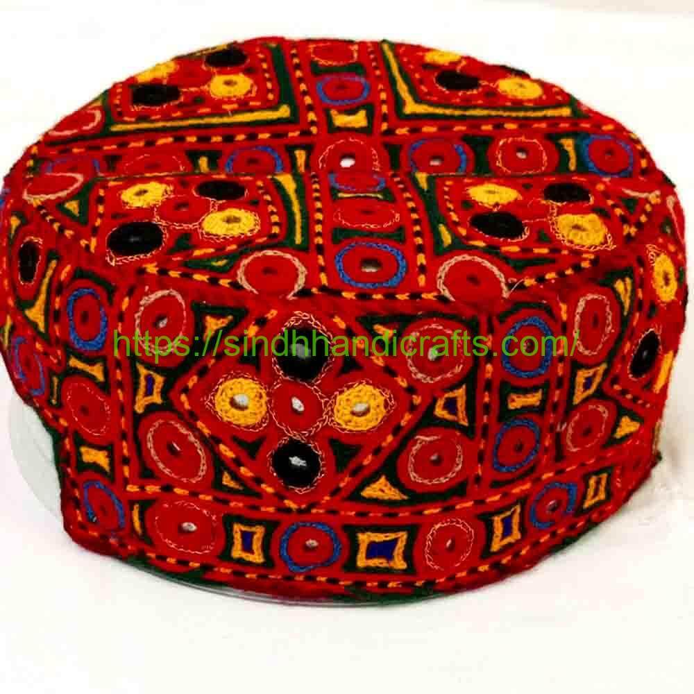 Handmade Sindhi Topi 6b Classic Sindhi Topi Design
